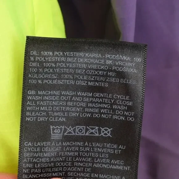 NEW The North Face Men's Medium Cyclone Jacket 3  Black Yellow Water Repellant - Picture 11 of 13